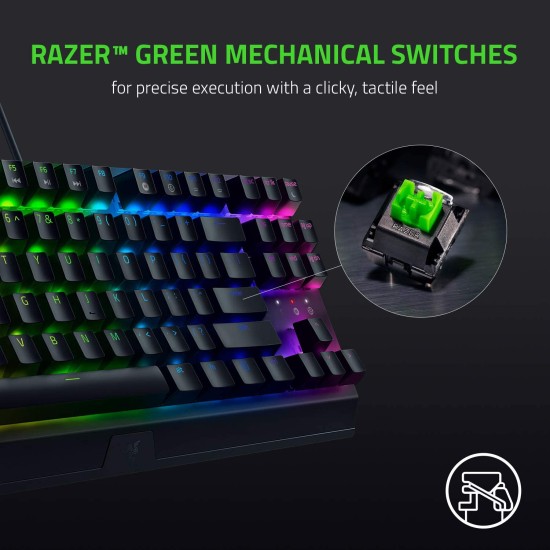 Razer BlackWidow V3 Tenkeyless – Green Switch